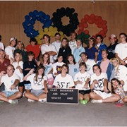 Arcadia Recreation Department Staff Camp Buckhorn group picture. Summer camp August 1992.