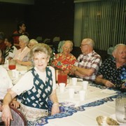 A luncheon for senior citizens at Arcadia Community Center.