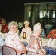 A luncheon for senior citizens at Arcadia Community Center.
