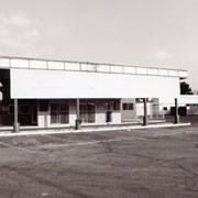 Former building of Foulger Ford, 55 West Huntington Drive, Arcadia, CA. Photograph by Terry Miller.